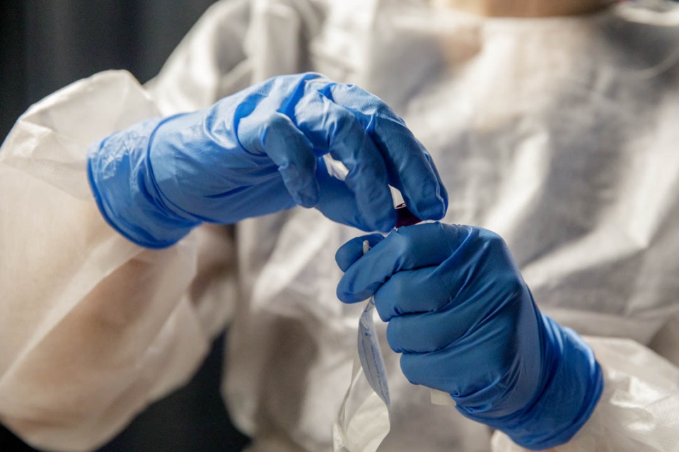 GW Nursing Students Take Charge at COVID19 Testing Site School of